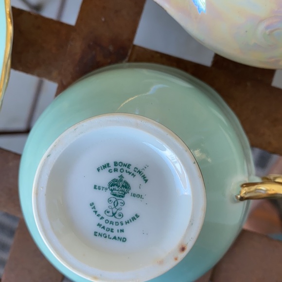 Vintage shabby chic tea set for 2 - Picture 7 of 8